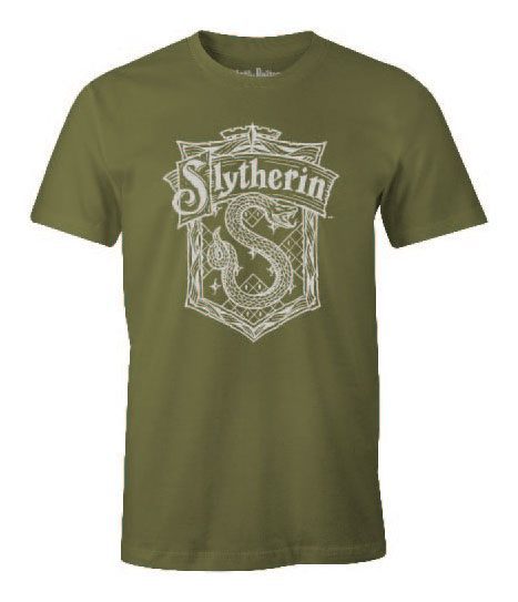 Harry Potter T-Shirt Slytherin School, Größe XL