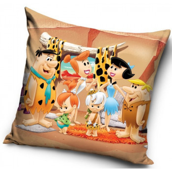 Motivkissen Familie Feuerstein - Die Flintstones 40 c 40 cm Kissen mit Füllung