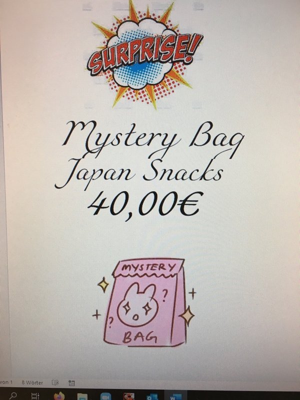 Fukubukuro Lucky Bag Mystery Bag mit Japan Snacks 40€