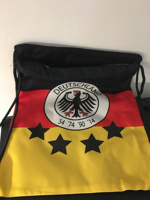Turnbeutel Deutschland Flagge Fußball Nationalteam
