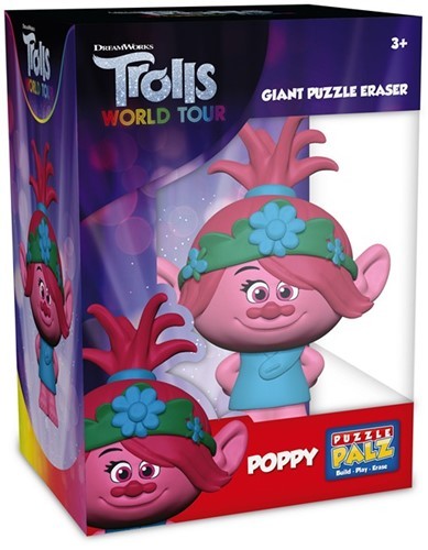 Trolls 2 Puzzle Palz 3D Puzzle Radiergummi Giant Poppy in Box 12x16cm