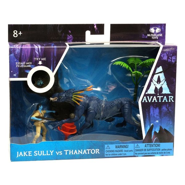 Avatar - Aufbruch nach Pandora Deluxe Medium Actionfiguren Jake vs Thanator